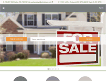 Tablet Screenshot of peachrealtyinc.com